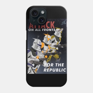 Attack on All Fronts Phone Case