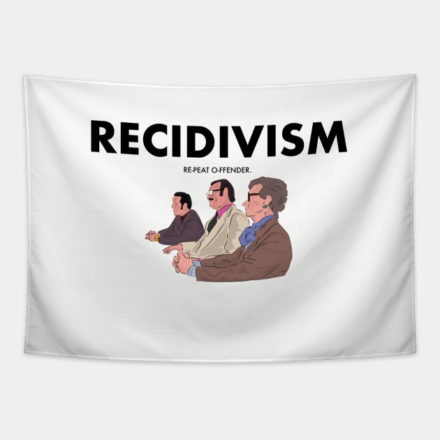 Recidivism. (Raising Arizona) Tapestry by Kinowheel