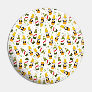 Endless Beer Bottles Pin