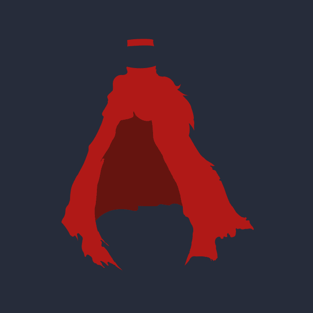 Minimalist Vincent, Final Fantasy 7 by PWCreate