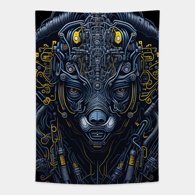 Electric Sheep Tapestry by Houerd