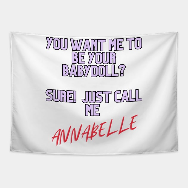 Babydoll Tapestry by Nerdywitch