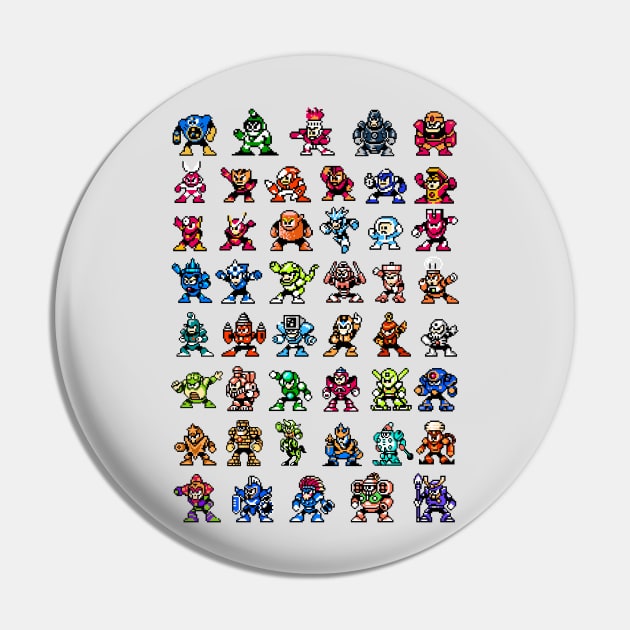 megaman 1-6 robot masters Pin by allysontx