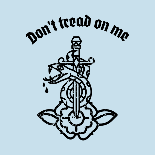 Don't Tread on me Gadsden Flag by DUCO