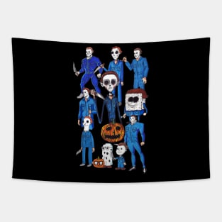 Halloween Mike Animated! Tapestry