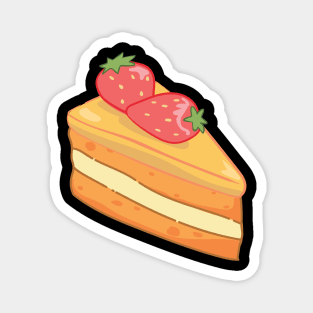 Cute Strawberry Cheesecake Magnet