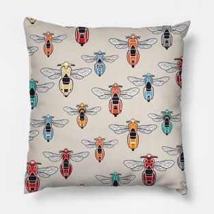 DoubleGood Scooter Wasp multicolour Pillow