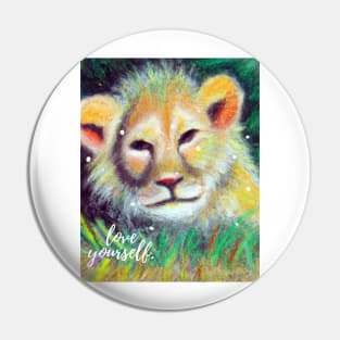 Stunning Digital Art Prints: Lion Collection Pin