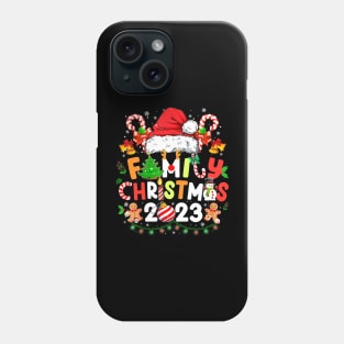 Family Christmas 2023 Funny Phone Case