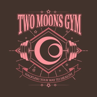 Two Moons Gym - Pink T-Shirt
