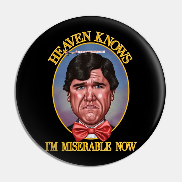 Heaven Knows I'm Miserable Now Pin by TeeLabs