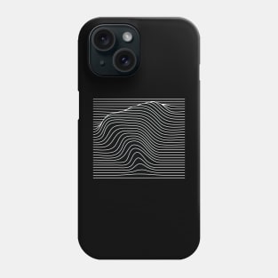 triangle shape in lines Phone Case