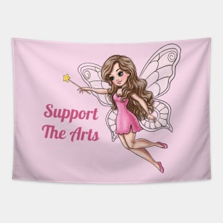 Support The Arts Fairy Tapestry