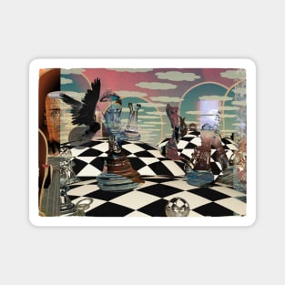 Surreal chess game Magnet