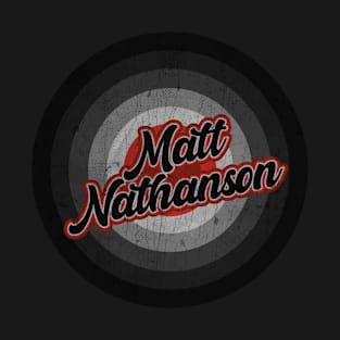 Matt Nathanson   _ Black Vintage T-Shirt