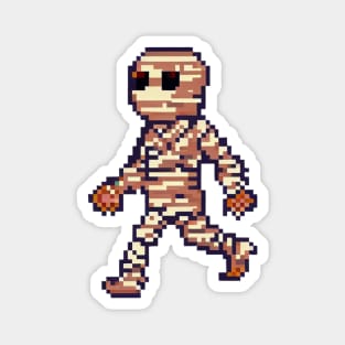 Mummy is walking, Pixel art Magnet