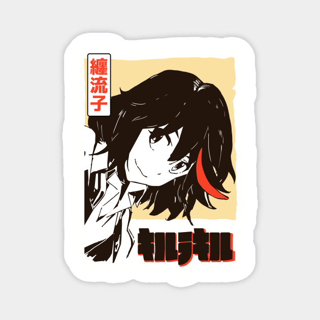 Ryuko Matoi Magnet by goomba1977