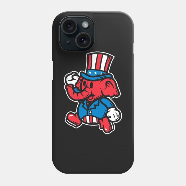 Republican Jump Phone Case by krisren28