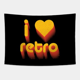 I heart Retro [Rx-Tp] Tapestry