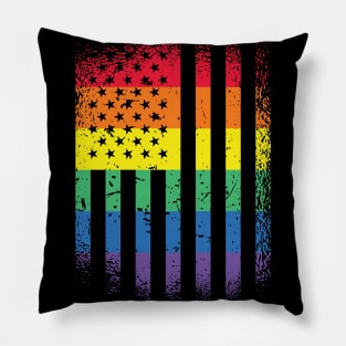 American Pride Flag Pillow