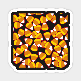 Another Candy Corn Tile (Black) Magnet