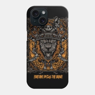 Fortune Favors the Brave Phone Case