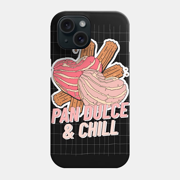 Pan dulce & chill Phone Case by Mota