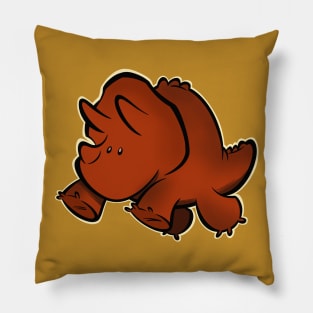 Triceratops Pillow