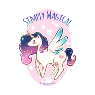 Princess Unicorn: 'Simply Magical' T-Shirt