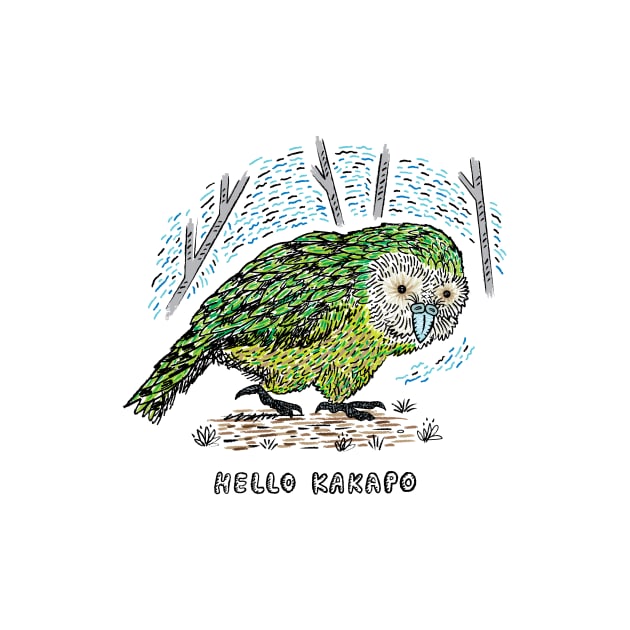 Hello Kakapo by sonhouse5