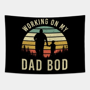 Working On My Dad Bod Tapestry