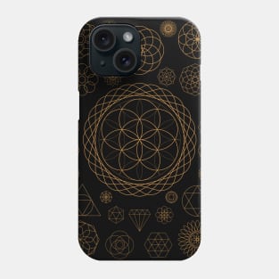 Geometric Shapes Set Phone Case