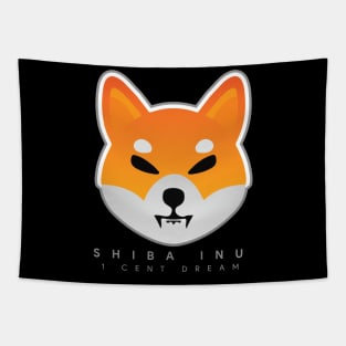 Shiba Inu - Crypto Token Coin - $SHIB - 1 Cent Dream Tapestry