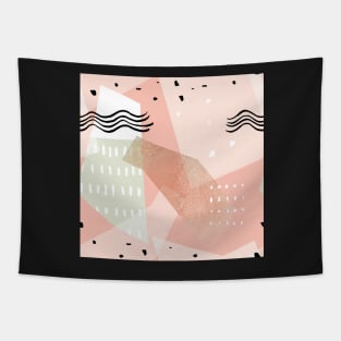 Pink Pastel Pattern Tapestry