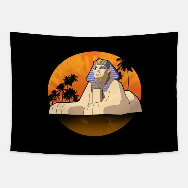 Sphinx Tapestry by adamzworld