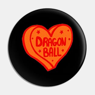 DragonBall Love Heart Pin