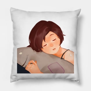 Short Hair Anime Girl Sleep Pillow