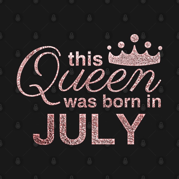 This Queen Was Born in July by TheBlendedRack