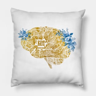 Circuit Brain Pillow