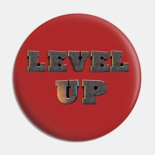 Level Up Shirt Pin