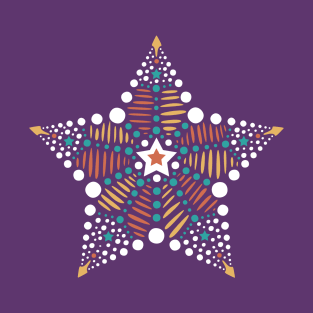 Star Pattern T-Shirt