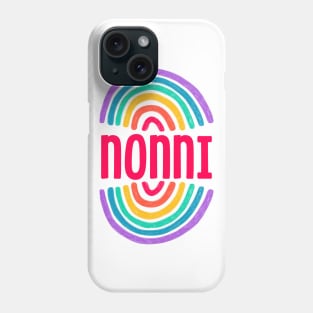 Nonni Themed with Rainbows Phone Case