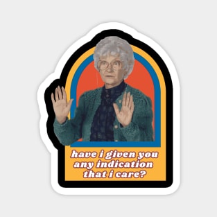 Sophia Petrillo - quote Magnet