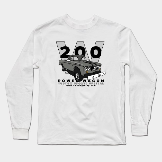 BenSimons W200 Power Wagon CSS Long Sleeve T-Shirt