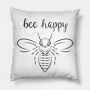 Bee happy Pillow