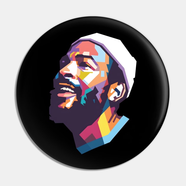 Marvin Gaye Pin by Space Club