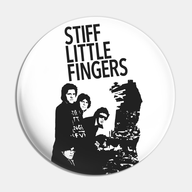 Stiff Little Fingers Pin by ProductX