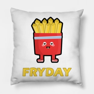 Kawaii FryDay Pillow