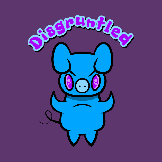 Disgruntled Pig by RD Doodles