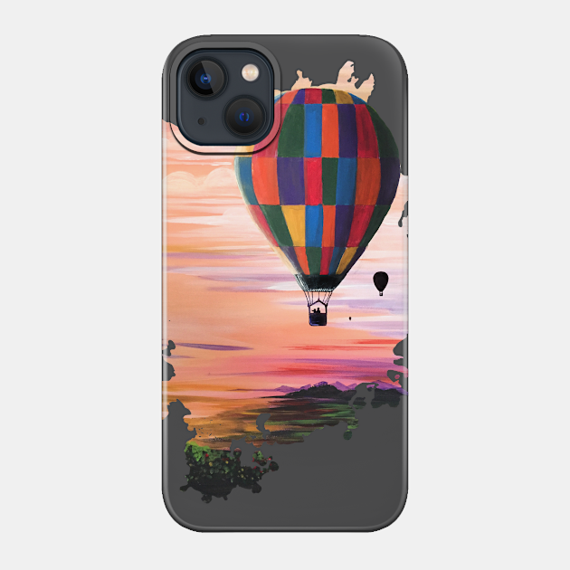 Hot Air Journey - Balloons - Phone Case